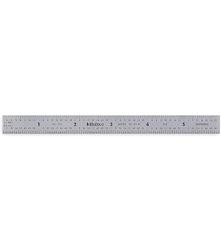 Mitutoyo 182-202, Steel Rule, 6