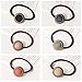 Ruihfas 6Pcs Elastic Hair Ties Rope Ponytail Holder Female Women Girls Hair Accessories