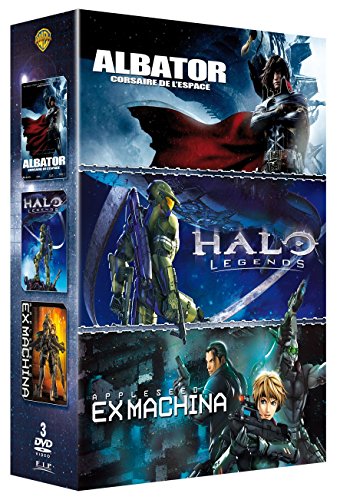 Albator, corsaire de l'espace + Halo Legends + Appleseed Ex Machina - Pack