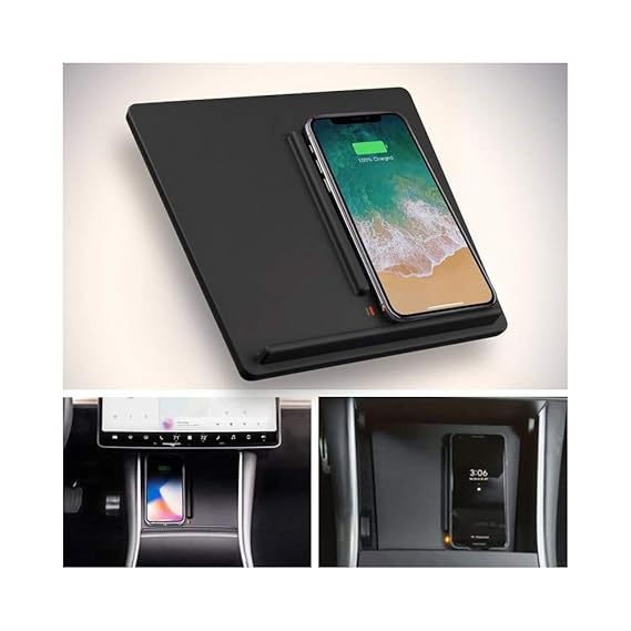 Amazoncom Eeieer Dual Wireless Phone Charger Pad For Tesla