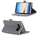 ProCase Galaxy Note 8 Wallet Case, Folio Folding Wallet Case Flip Cover Protective Case for Galaxy Note 8 2017 Release, with Card Holder Kickstand -Grey