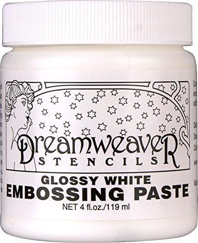 Stampendous Dreamweaver Embossing Paste 4Oz Glossy White, Acrylic, Multicolour by Stampendous