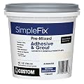 CUSTOM BLDG PRODUCTS TAGAQT Quart Premixed Adhesive/Grout