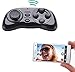 Iron Hammer®wireless Bluetooth Gamepad Remote Controller Compatible with 3d Vr Glasses Google Cardboard Selfie Camera Shutter Wireless Mouse Music Playe,android and IOS System(black)
