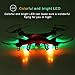 SYMA X5C Drone with 2.0MP HD Camera RC Quadcopter with 3D Flips & High/Low Speed & Left/Right Mode Exclusive Red Color
