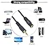 SaiTech IT 15 Feet 3.5mm Male to Female Stereo Audio Jack Extension Cable