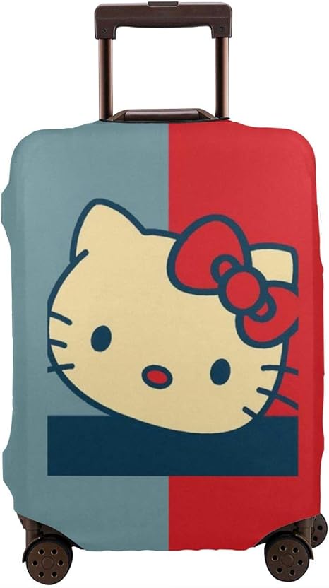 hello kitty luggage cover
