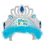 Blue Mom to Be Baby Shower Tiara
