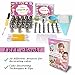 YG STEEL one 81 Piece Cake Icing and Decorating Supplies Kit Stainless Steel, Different Types, Free Bonus- EBook