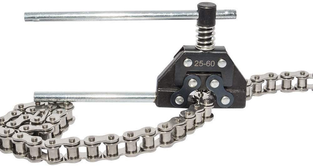 AZSSMUK #25#35#41#40#50#60 415H,428H, 520,530 Roller Chain Detacher Breaker Cutter for Motorcycle Bicycle Go Kart ATV Chains Replacement