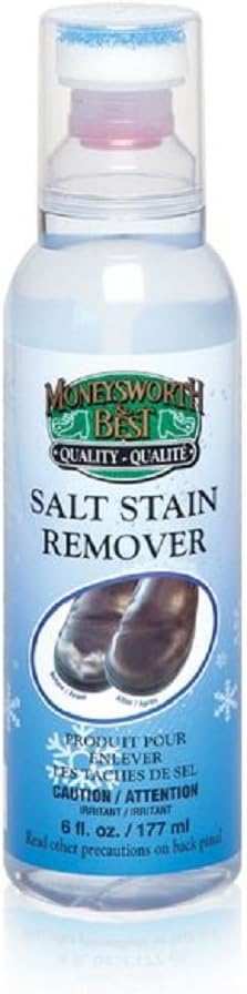 Moneysworth and Best Shoe Care Salt Stain Remover, 6-Ounce: Sports & Outdoors