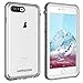 Vapesoon iPhone 7 Plus /8 Plus Waterproof Case Waterproof Shockproof Snowproof Clear Case for iPhone7 Plus /8 Plus -Gray+White (5.5 inch) (Gray+White) (Gray/White) (Gray/White)