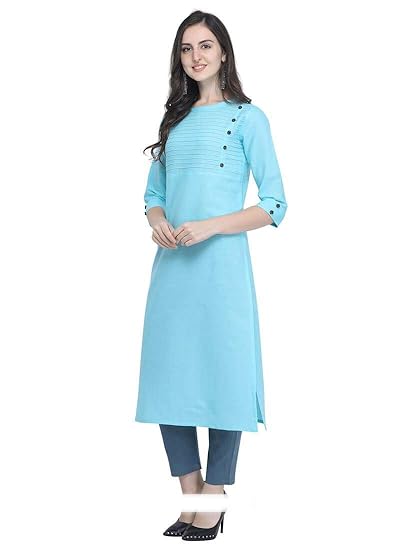Women's A-Line Cotton Kurta