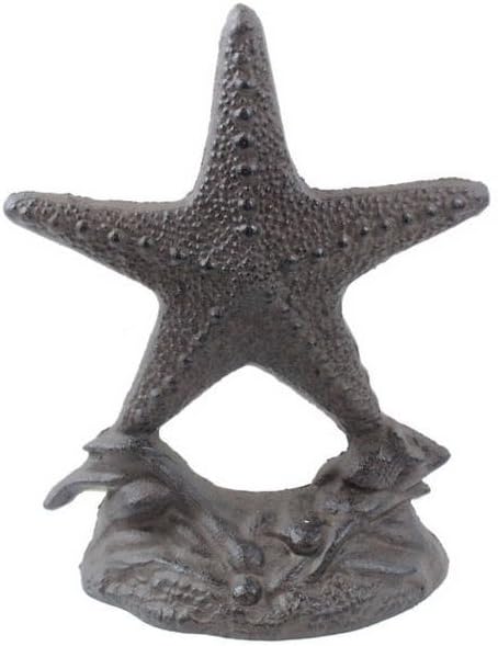 Cast Iron Starfish Door Stopper 11" - Sea Decor - Coastal Living