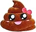 Emoji Words Fluffy Pillow Round 12