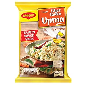 Maggi Ready to Eat, Ghee Tadka Upma Express – 260g