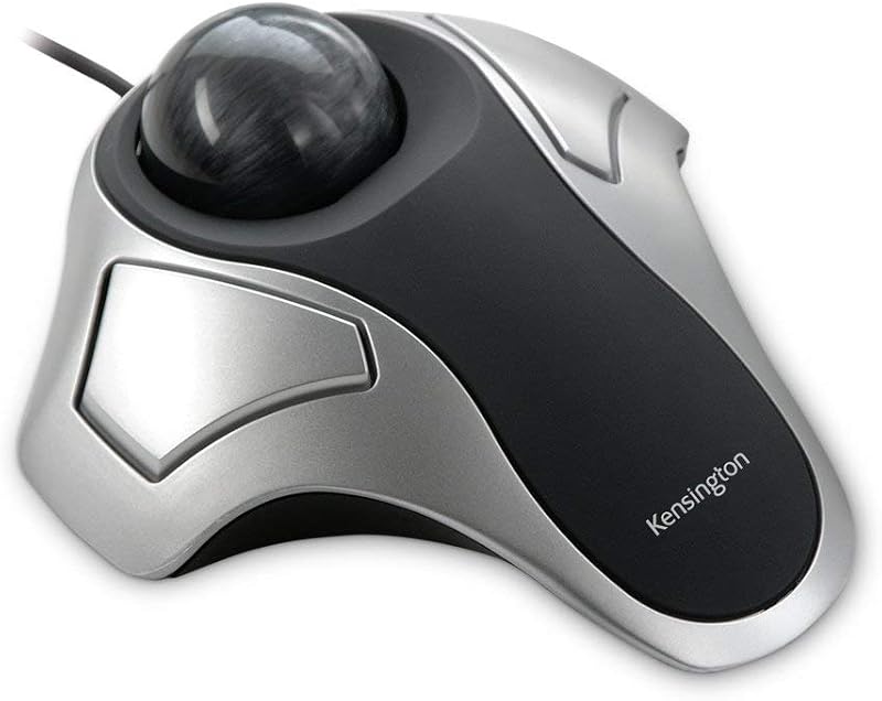Kensington Orbit Trackball Wired Ambidextrous Optical 40mm Ball Space Grey
