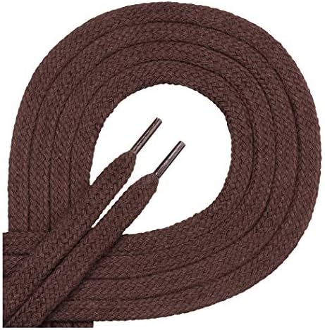 Di Ficchiano 1 pair of quality polyester shoelaces, tear-proof, flat, approx. 7.0 mm wide, 15 colours, 70-200 cm long