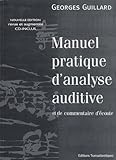 Manuel Pratique d'Analyse Auditive + CD by 