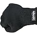 Lightingsky Black Cut Resistant Gloves Stainless Steel Wire Mesh Level 5 Protection (1 Pair, Black)