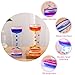 BESTOMZ 2 Pack Liquid Motion Bubbler Timer for Sensory Play, Colored Oil Hourglass Relaxation Toy