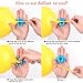 Balloon Arch Kit, Balloon Garland Strip, Balloon Arch Tape，Balloon Tape Strip 50Ft, 300 Dot Glue, 3 Pcs Tying Tool, 30 Flower Clip for Birthday, Wedding, Party Decorations