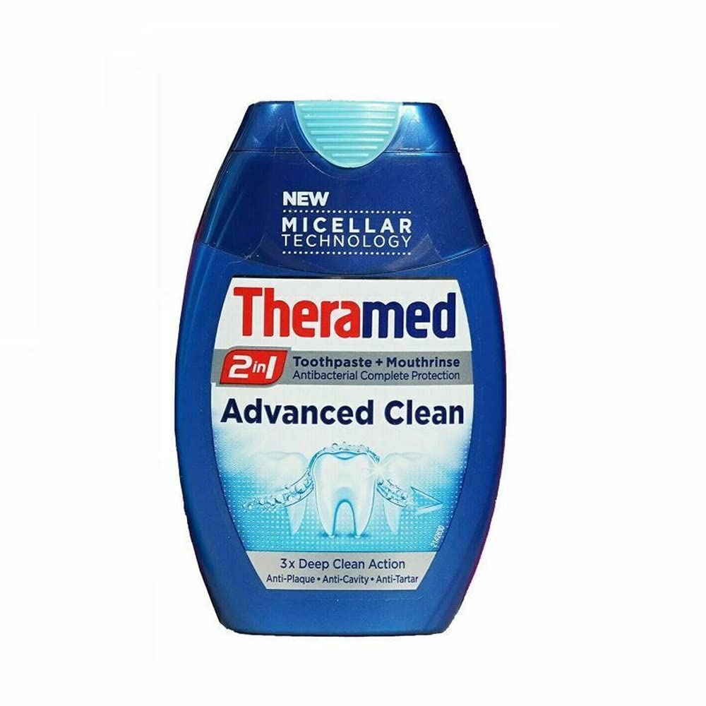 THERAMED TOOTHPASTE ADVANCED CLEAN 10/21