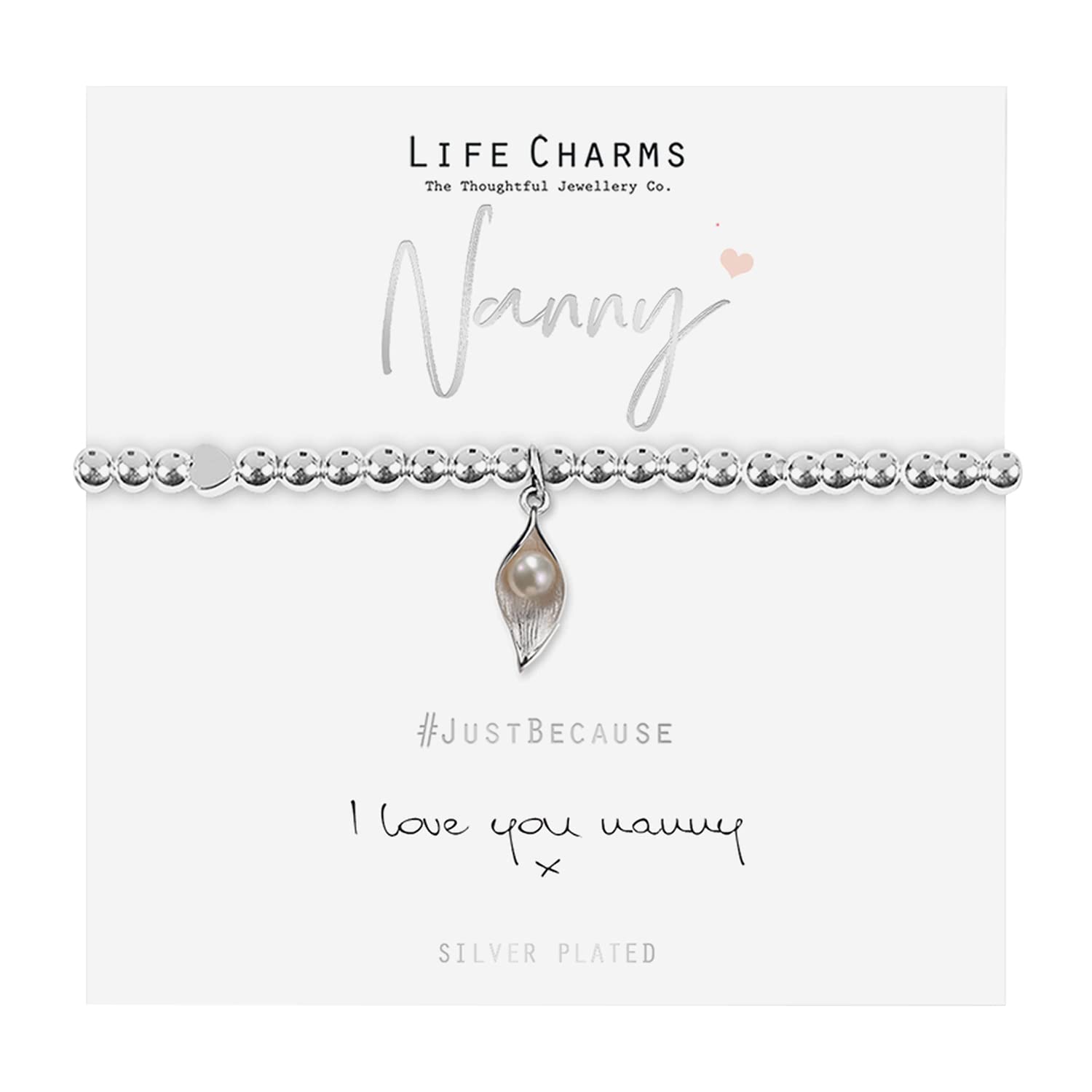 Life Charms I Love You Nanny Bracelet