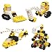 Click-A-Brick Mighty Machines 100pc Building Blocks Set | Best STEM Toys for Boys & Girls Age 5 6 7 Year Old | Fun Kids 3D Construction Puzzle | Top Educational Learning Gift for Children Ages 5-10