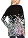 Achloe Women's Printed Long Sleeve Sweatshirt Cotton Plus Size Tunic Tops