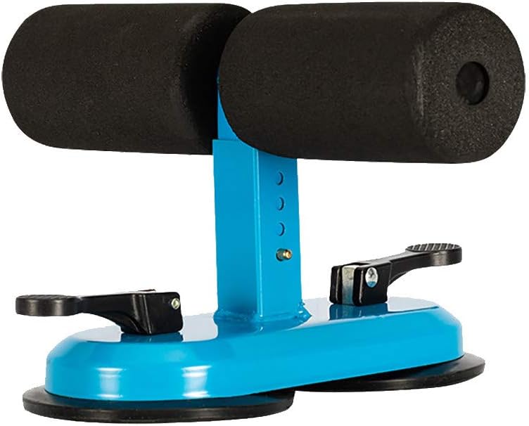 Sit-up Apparatus,Portable Adjustable Sit-up Floor Bar Self-Suction Sit Up Muscle Fitness Sit Up Bar Training Body Stretching Equipment with Comfortable for Home,Work,Gym