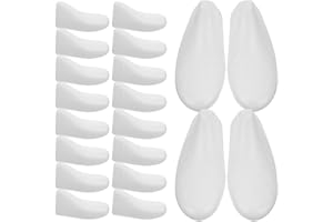 KALLORY Shoe Shaping Support Foam Shoe Trees 10 Pairs for Women Reusable for Keeping and Storage