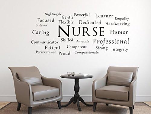 Susie85Electra Nurse Gift Nurse Appreciation Nurse Decal Nurse Vinyl Wall Decal Rn Wall Doctor Decal Gift For Nurse Nursing Decal Nurse Decor