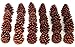 Natural Ponderosa Pine Cones Christmas Ornaments Decorations 3 to 3.5