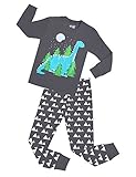 Boys Dinosaur Pajamas Children 2 Piece Cotton Clothing Sleepwear Set For Kids