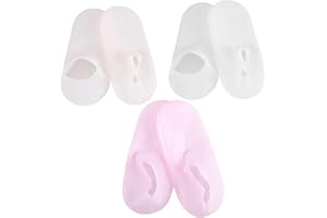 HAKIDZEL 3pairs Silicone Foot Covers for Moisturizing Cracked Heels Overnight Foot Care