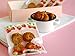 ONOR-Tech 100 PCS Lovely Cute OPP Self Adhesive Cookie Bakery Candy Biscuit Treat Gift Diy Plastic Bag (Strawberry)