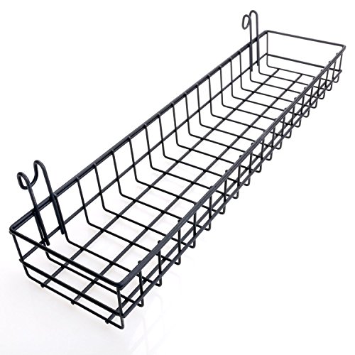 Hosaken Multipurpose Mesh Wall Metal Wire Basket, Grid Panel Hanging