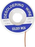 Sivitec 1.5mm Flux Solder Wick Remover Desolder Braid wire