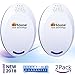 Ultrasonic Pest Repeller Electronic Repellent Best Plug in - Get Rid Of - Rodents, Squirrels, Mice, Rats, Insects - Roaches, Spiders, Fleas, Bed Bugs, Flies, Ants, Mosquitos, Fruit Fly, Pest Control!