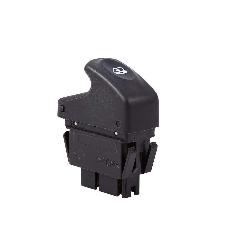 Aramox Power Window Switch, 12V 6 Pins Car Electric Window Control Switch for Clio Megane OEM: 7700838101