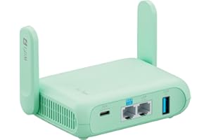 GL.iNet GL-MT3600BE (Beryl 7) Portable Travel Router, Pocket Wi-Fi 7 Wireless 2.5G Router, Mini Portable VPN Routers WiFi for
