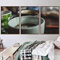 3 Piece Framed Canvas Wall Art Drinks Canvas Prints Home Artwork Decoration for Living Room,Bedroom - 16