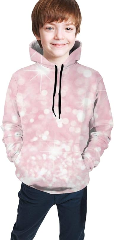 pink sparkle hoodie