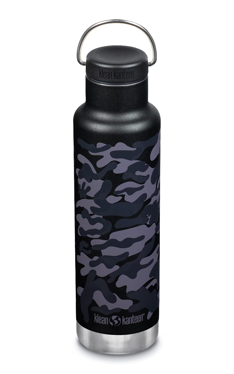 Klean Kanteen Classic VI Deckel Black Camo 592 ml