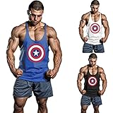 InleaderStyle Sports Men Tank Top Stringer Bodybuilding Training Vest