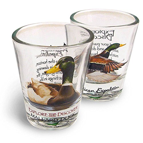 Duck Shot Glasses Kritters in the Mailbox Duck Shot Glass