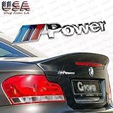 Chrome M Power Emblem Badge Sticker Decal For BMW