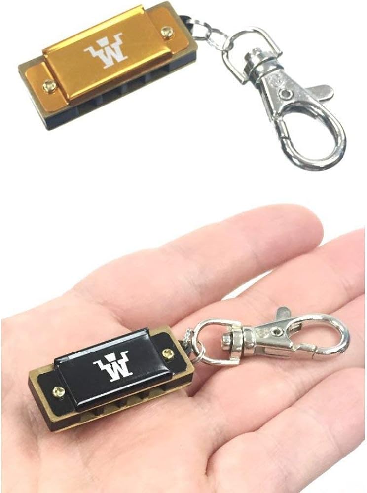 Westminster Inc World's Smallest Harmonica Keychain Clothing