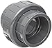 Spears 897 Series PVC Pipe Fitting, Union with EPDM O-Ring, Schedule 80, 1